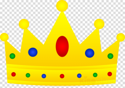 Crown, Illustration, Yellow, transparent png image & clipart free ...