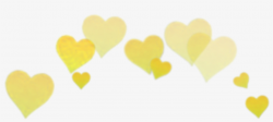 Report Abuse - Yellow Heart Crown Png Transparent PNG ...