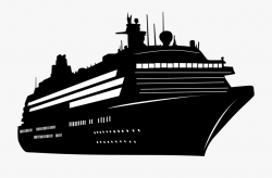 Ship Silhouettes 01 Png - Cruise Ship Silhouette Png ...