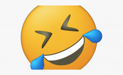 Crying Emoji Clipart Face Emoji - Laughing Crying Emoji Side ...