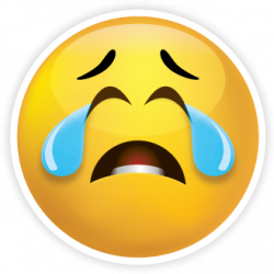 Free Crying Face Emoji Png, Download Free Clip Art, Free ...