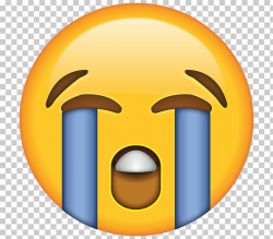 Face with Tears of Joy emoji Crying Laughter Sticker, Sad ...