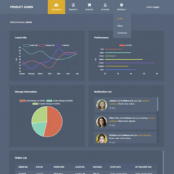 Free Admin Website Templates by TemplateMo