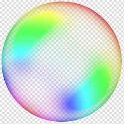Colorful bubbles, rainbow bubble transparent background PNG ...