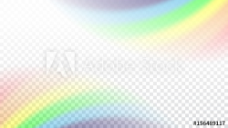 Rainbow gradient on white transparent background. Color ...