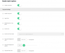 Header style 2 options – Ronneby support