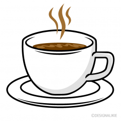 Free Hot Coffee Cup Clipart Image｜Illustoon