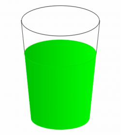 Drinking Glass Cup With Red Punch - Color Water In A Glass ...