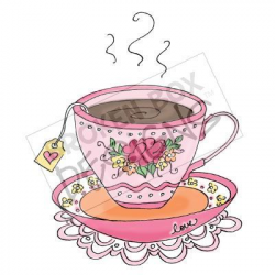 Teacup Clip Art Free ... | Tea cup art, Tea illustration ...