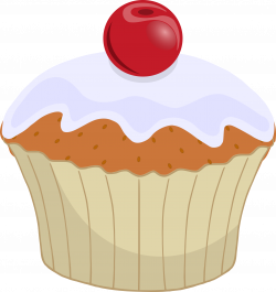 Cupcake Muffin Frosting & Icing Cherry Clip art - January Cupcakes ...