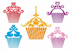 Fancy Cupcake Cliparts - Cliparts Zone