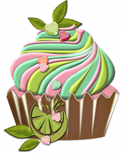 VALENTINE\'S DAY CUPCAKE CLIP ART | Cupcakes | Cupcake illustration ...