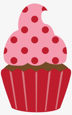 Vanilla Cupcake Clipart Candyland - Clipart Of Red Cupcake - Free ...