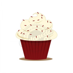 red velvet cupcake - clipart | Digital Scrapbook Kits (I Have) | Red ...