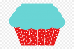 Cupcake Clipart Red - Cupcake Shape Png, Transparent Png - 640x480 ...