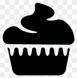 Cupcake Sweet Silhouette Siluet Summer - Silueta Cupcakes Vector Png ...