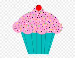 Mini Cake Cliparts - Cupcake Clipart Transparent - Png Download ...