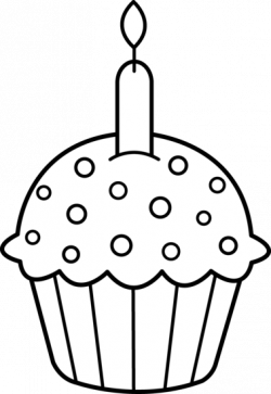 Best Cupcake Clipart Black And White #5199 - Clipartion.com | Just ...