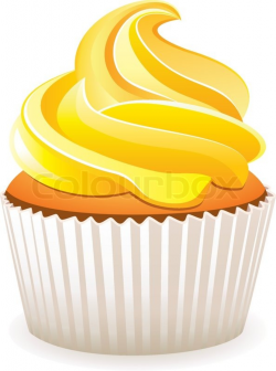 Yellow cupcake clipart 5 » Clipart Station
