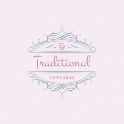 Elegant cupcake logo design Vector | Premium Download