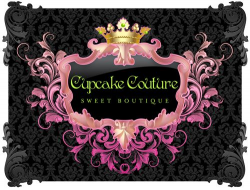 Cute couture cupcakes!! XoXo | sinful sweets | Cake logo ...
