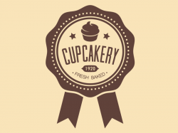 Cupcake Logo v1 by Caitlin Koi on Dribbble