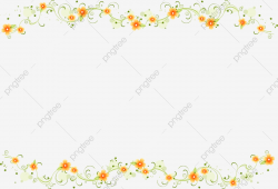 Beautiful Small Daisy Pattern Frame, Daisy Clipart, Frame Clipart ...