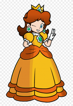 Daisy Clipart Sad - Princess Daisy 2d, HD Png Download - 700x1142 ...