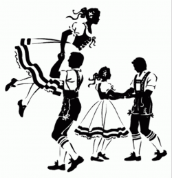 Traditional German Dances 010311» Vector Clip Art | Bringing home ...