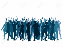 Large group dancing clipart - ClipartBarn