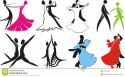 Ballroom Dance - Logos & Silhouettes Royalty Free Stock Photos ...
