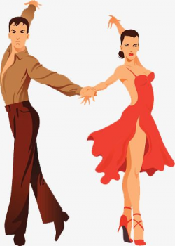 Latin Dance Teaching Hand-painted, Dance Clipart, Dance, Latin Dance ...