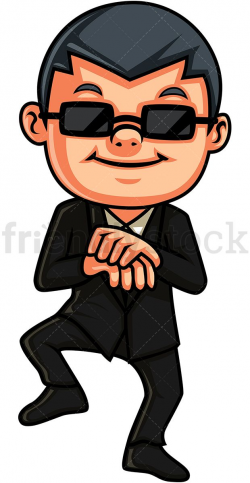 Kid Dancing To Gangnam Style | Kids Clipart | Kids vector, Gangnam ...
