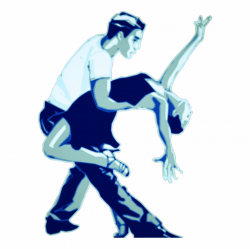 dancing #man #woman #girl #blue #dress #dance - Two People Dancing ...