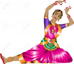 Bharatanatyam dance clipart 3 » Clipart Station