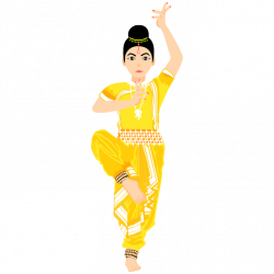 Bharatanatyam dance clipart png image free download ...