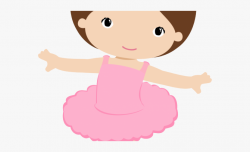 Ballerina Clipart Little Girl - Tema Cute Pink Girl #988333 ...