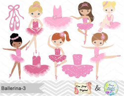 Little girl ballerina clipart clipart images gallery for ...