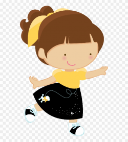 Girl Clipart, Cute Clipart, Girl Dancing, Clip Art - Girl ...