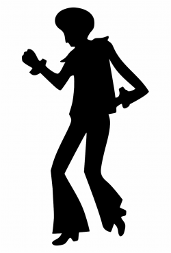 Girl Woman Dancing Disco Png Image - Disco Dancer Silhouette ...