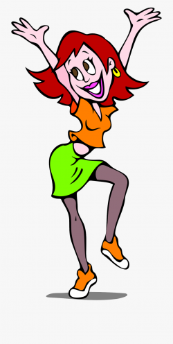 Dancing Woman Png - Happy Woman Clipart #265072 - Free ...