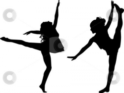 free printable kids dance silouttes | Silhouette sport dance ...