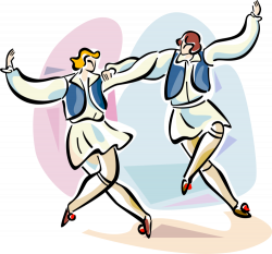 HD Greek Clipart Greek Dancing - Greek Traditional Dance ...