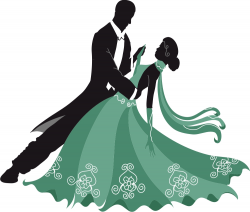 Silhouette Viennese Waltz Ballroom dance - dancing png ...
