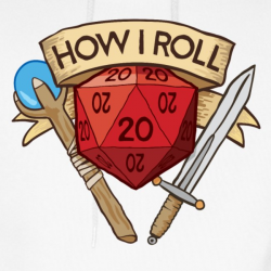 How I Roll D&D DND | Men\'s Hoodie