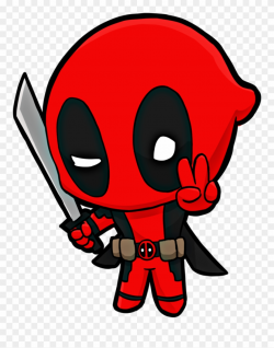 Deadpool Deadpool2 Cute Freetoedit - Deadpool Cartoon ...