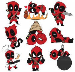 Deadpool clipart deadpool face, Deadpool deadpool face ...