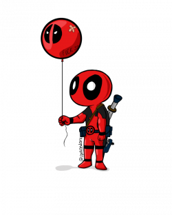 Deadpool clipart fan art cute, Deadpool fan art cute ...