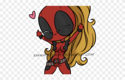 Chibi Deadpool Drawings Clipart (#1789092) - PinClipart