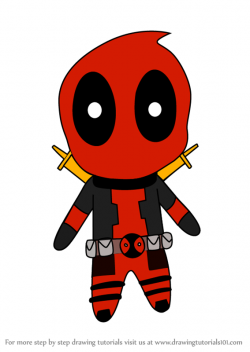 Deadpool clipart simple cartoon, Deadpool simple cartoon ...